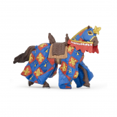 Фигурка Papo Лошадь с символом Флер де Лис, синяя