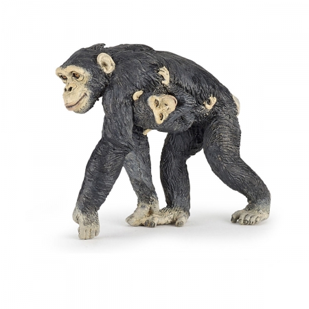Фигурка Papo Шимпанзе с детенышем