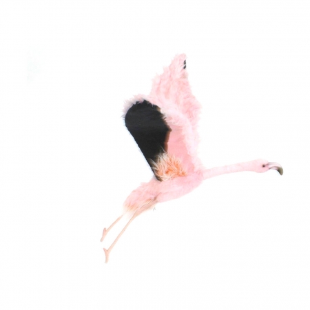 Мягкая игрушка Hansa Розовый фламинго летящий