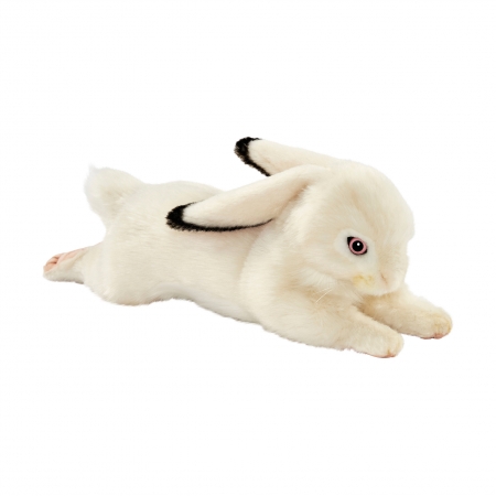 Мягкая игрушка Hansa Белый кролик вислоухий