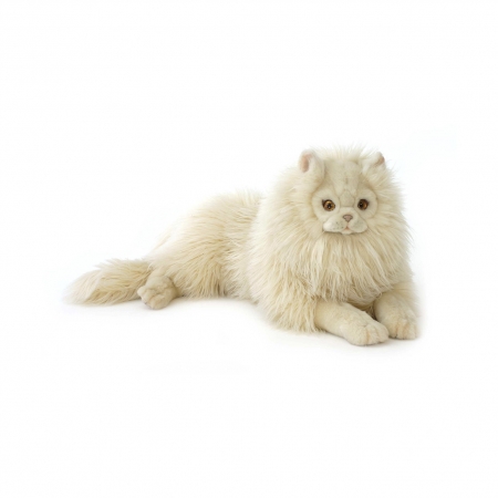 Мягкая игрушка Hansa Персидский кот Табби кремовый