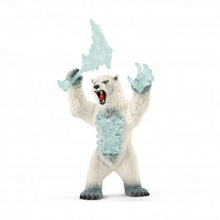 Фигурка Schleich Снежный медведь с оружием