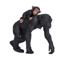Фигурка Konik Шимпанзе с детёнышем