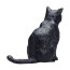 Фигурка Konik Mojo Кошка, чёрная, сидящая