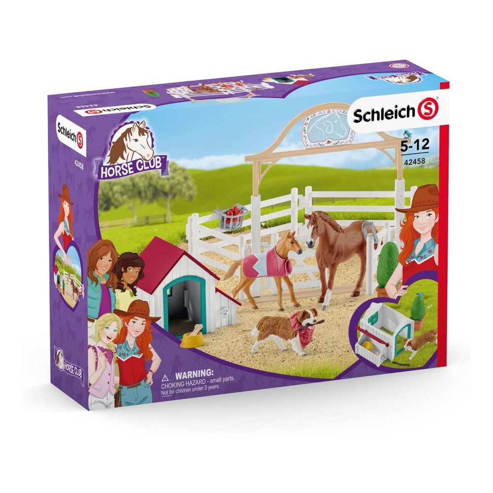 Набор Schleich Лошади для гостей Ханны с собакой Руби