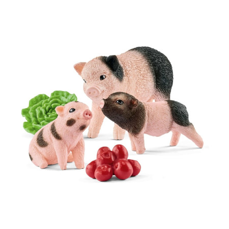 Набор Schleich Мама свинья с поросятами