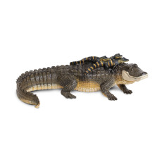 Фигурка Safari Ltd Крокодил с малышами, XL
