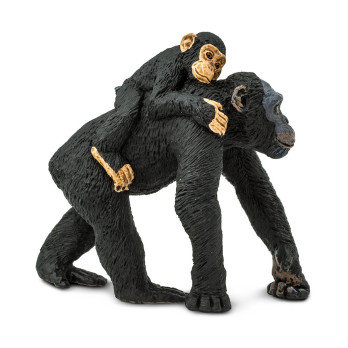 Фигурка Safari Ltd Шимпанзе с малышом