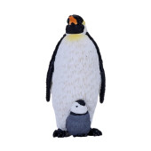 Фигурка Konik Mojo Императорский пингвин с пингвиненком